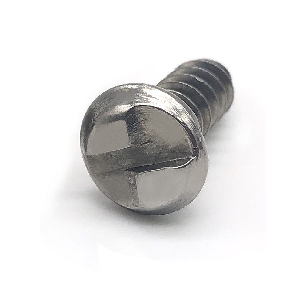 Chuanghe - China wholesale Stainless Steel Pan Head Anti-theft Screw Truss Head Slotted Driver One Way Screw Anti-theft screw 6