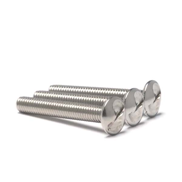 Chuanghe - China wholesale Stainless Steel Pan Head Anti-theft Screw Truss Head Slotted Driver One Way Screw Anti-theft screw 1