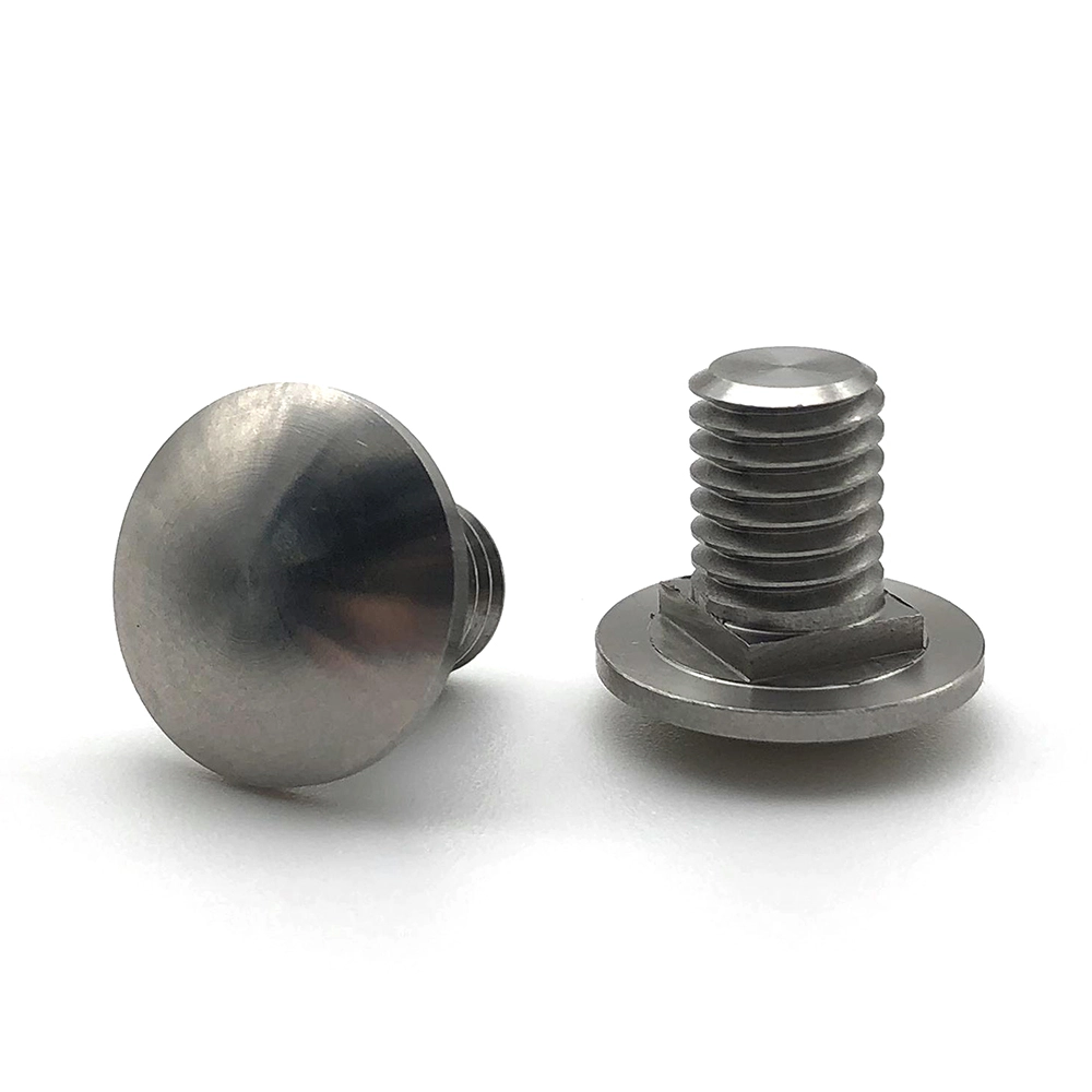 Chuanghe - DIN 603 mushroom head M6 square neck bolts carriage Stainless Steel 304 316 Carriage bolt 1
