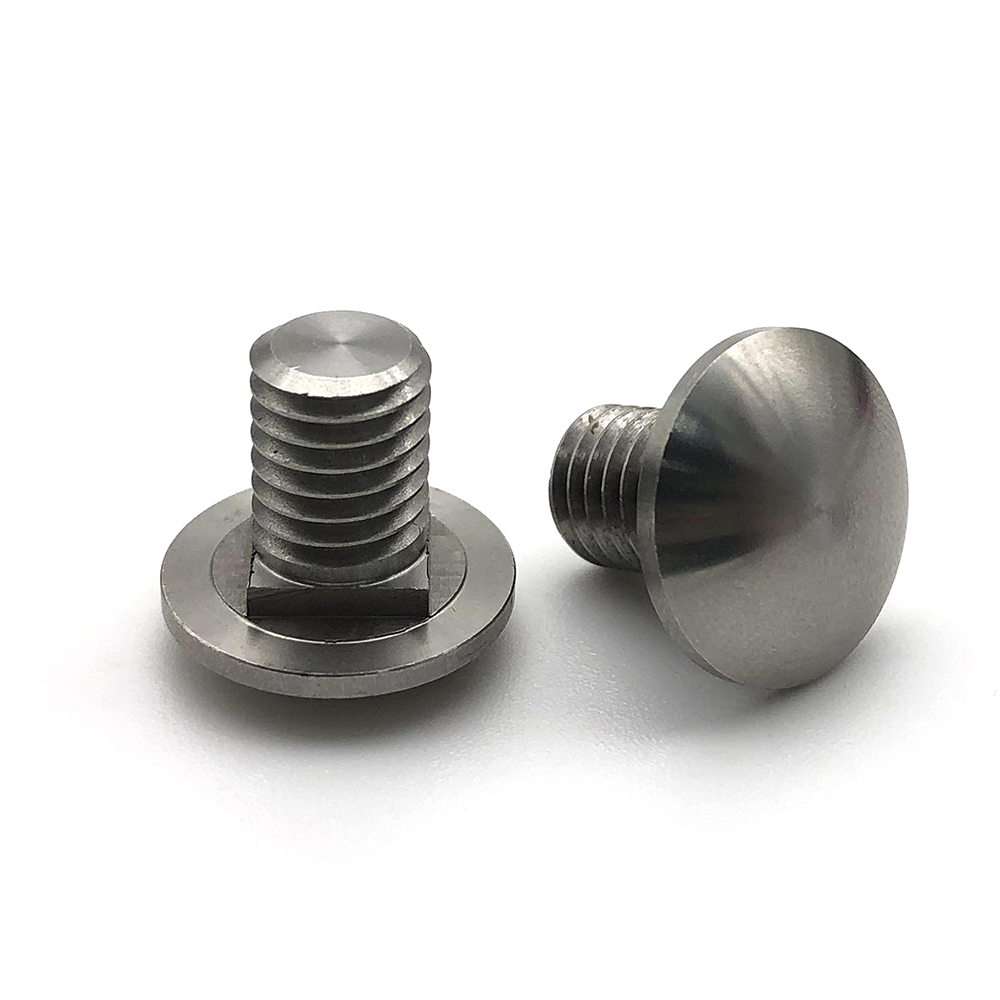 Chuanghe - DIN 603 mushroom head M6 square neck bolts carriage Stainless Steel 304 316 Carriage bolt 7
