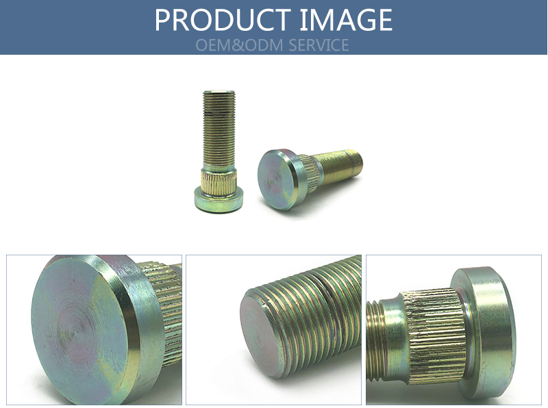 Chuanghe - High quality knurl wheel lug stud round head Step Shoulder Bolt shoulder bolt 7