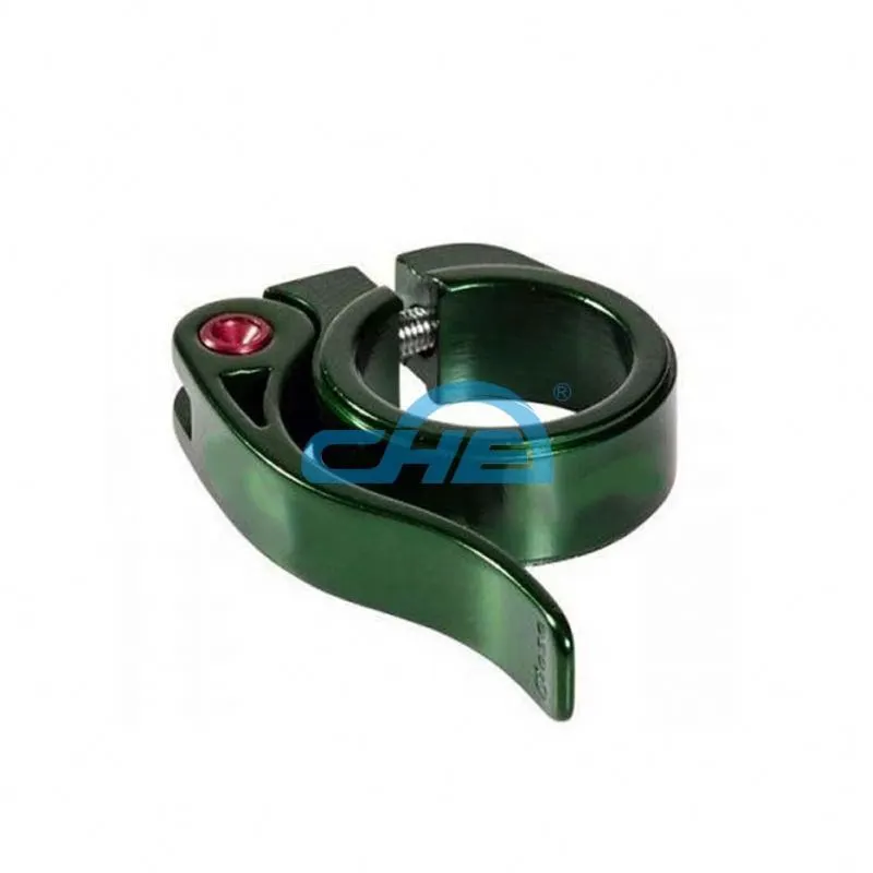 Chuanghe - China Customized 29.8mm 31.8mm 31.6mm Bicycle Seat Clamp Saddle Quick Release titanium seatpost Clamp bicycle clamp 1