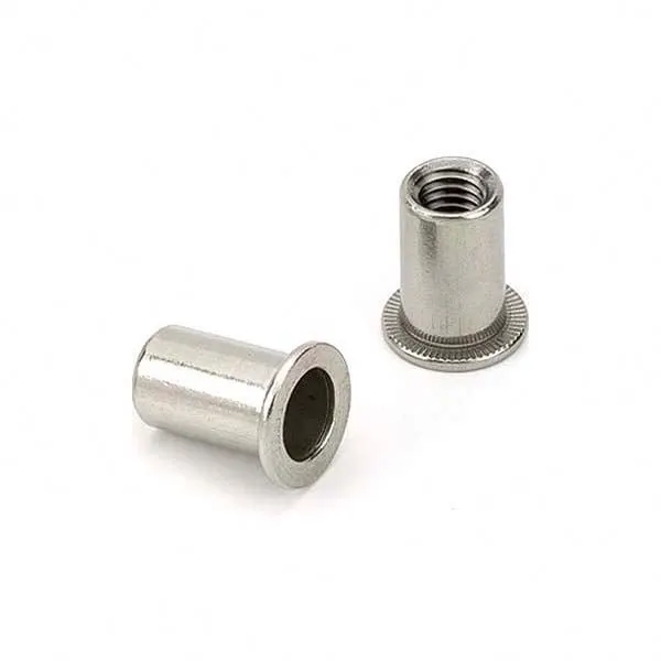 Chuanghe - China Fastener Factory Flat head carbon steel galvanizing M5 M6 M8 Rivet nut rivet nut 1
