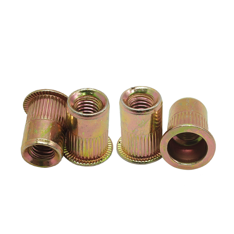 Chuanghe - China Fastener Factory Flat head carbon steel galvanizing M5 M6 M8 Rivet nut rivet nut 7