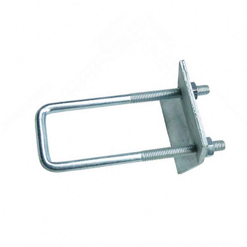 Chuanghe - China manufacturer customized M8 M10 M12 Grade 4.8 Zinc Plated DIN3570 U Bolt carbon steel Round Shape U Bolts u bolts 6