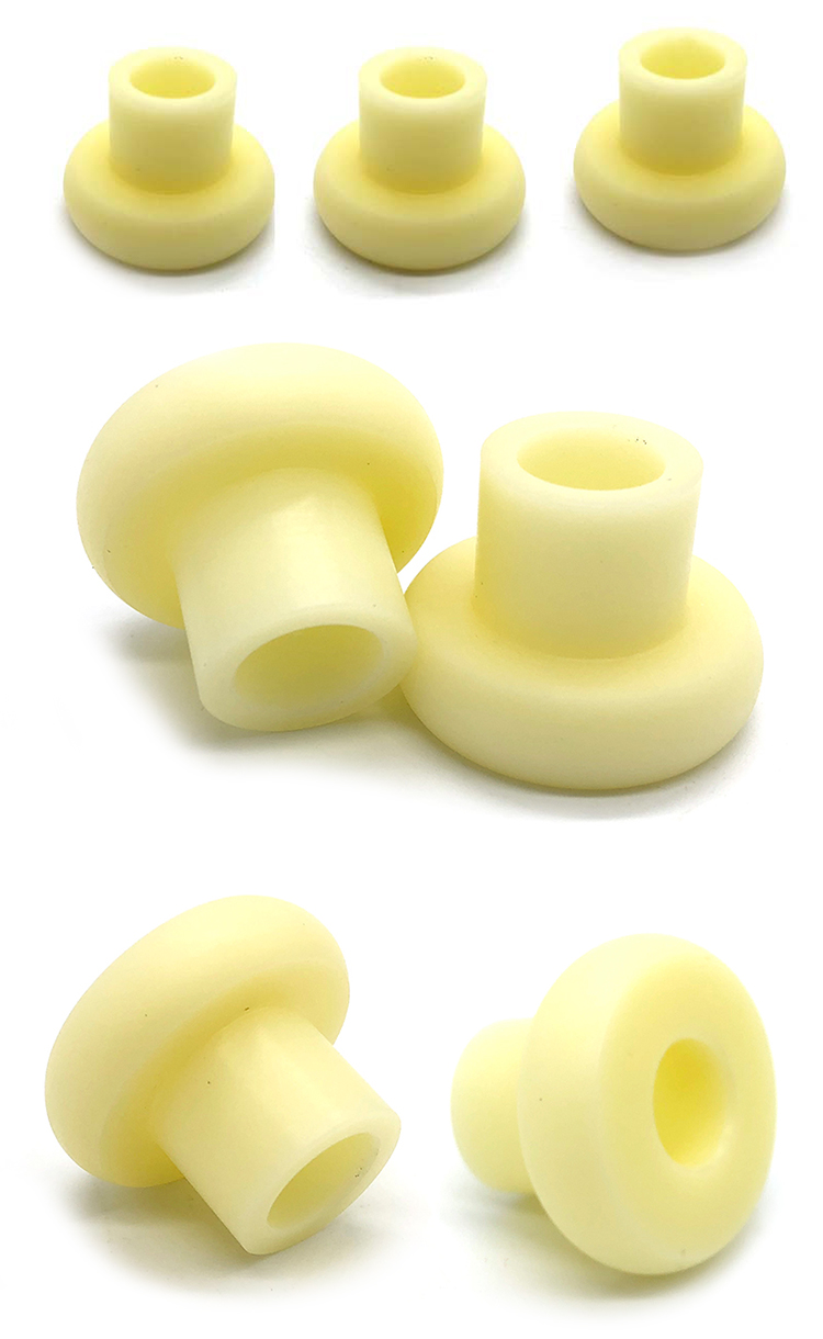 Chuanghe - China Wholesale High quality custom auto parts flat m5 m10 3mm 4mm 50mm bush rubber nylon plastic flanges shaft sleeve bushing Bushing 9