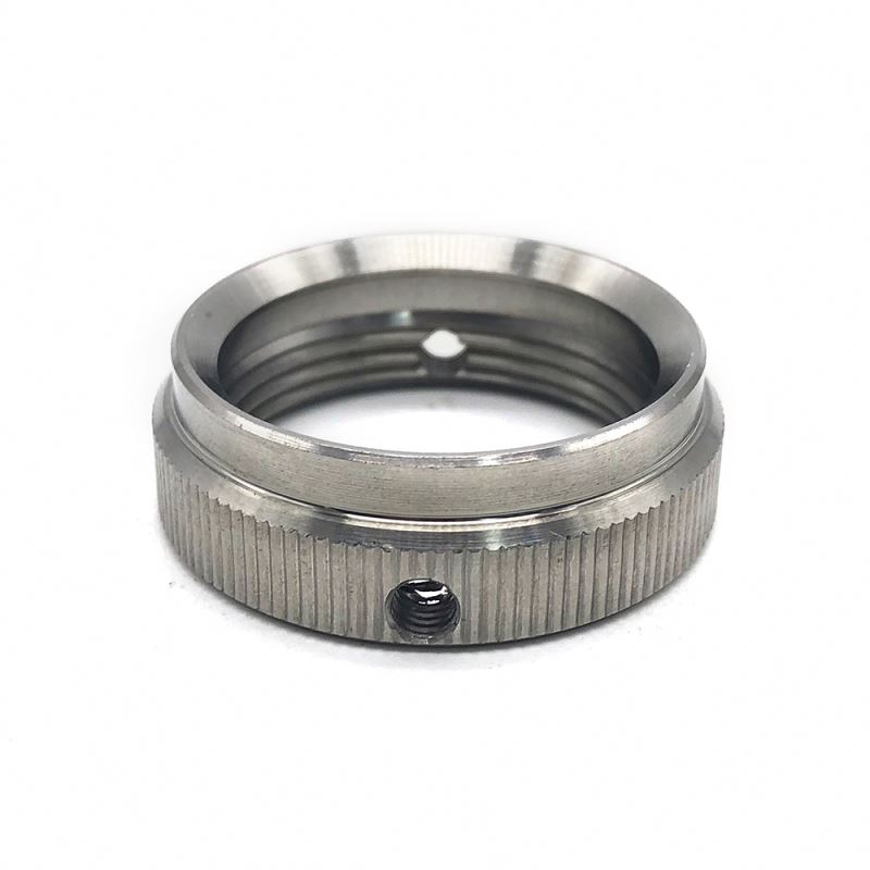 Chuanghe - Custom SUS303 knurled threaded round ring nut with hole thumb nut 5