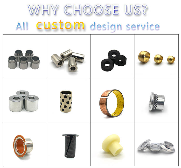 Chuanghe - China wholesale custom cnc machining auto parts tension metal pipe shaft collar 3mm 8mm 24mm bush stainless steel sleeve bushing Bushing 8