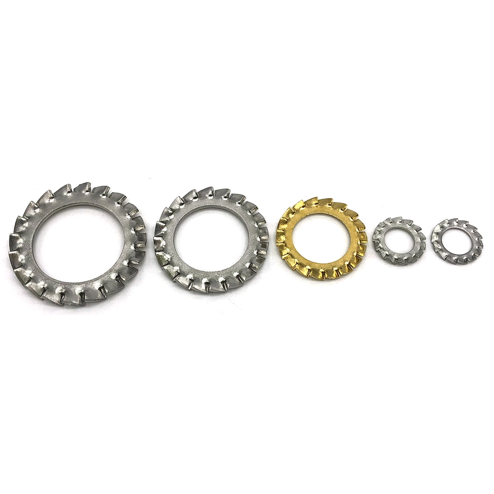 Chuanghe - High quality black or zinc plated serrated lock washer din6798 DIN6798A lock washer 1