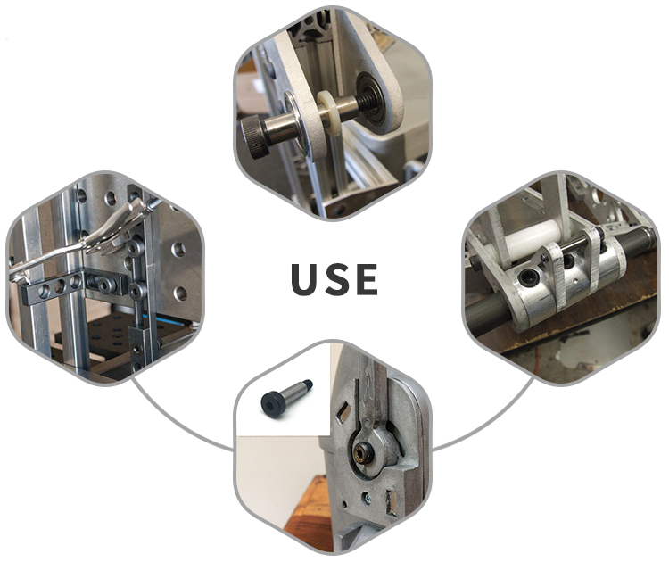 Chuanghe - Custom long button head stainless steel shoulder bolts 15mm 20mm button head step screw m6 hex socket head shoulder bolts shoulder bolt 9