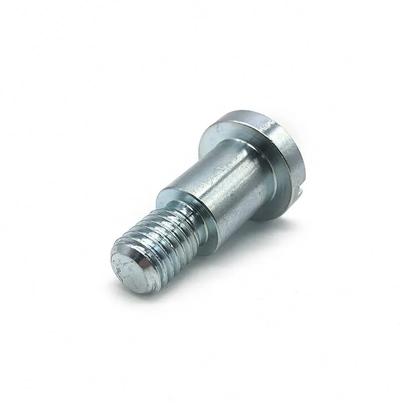 Chuanghe - High quality DIN 923 Slotted pan Head/Flat Head M10 zinc plated Screws with Shoulder Shoulder screw 1