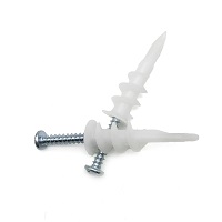 Chuanghe - Custom stainless steel screws plastic nylon wall plug anchor drywall insulation dowel board nails anchors fixing insulation nail Wall Plug 11