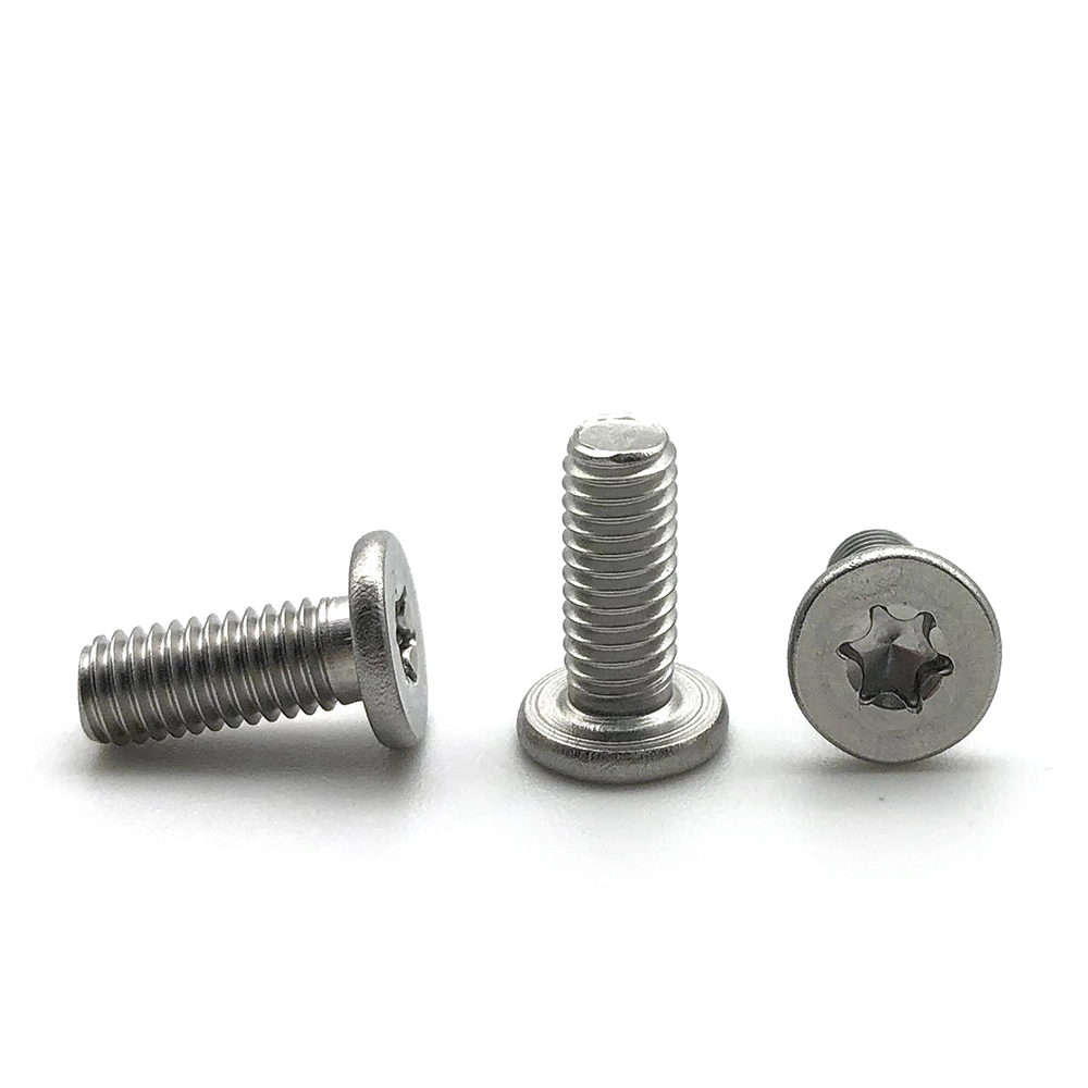 Chuanghe - M2 M2.5 M3 M4 M5 M6 M8 Stainless Steel SS torx Ultra Low Profile Thin Flat Head torx Machine Screws Torx screw 1