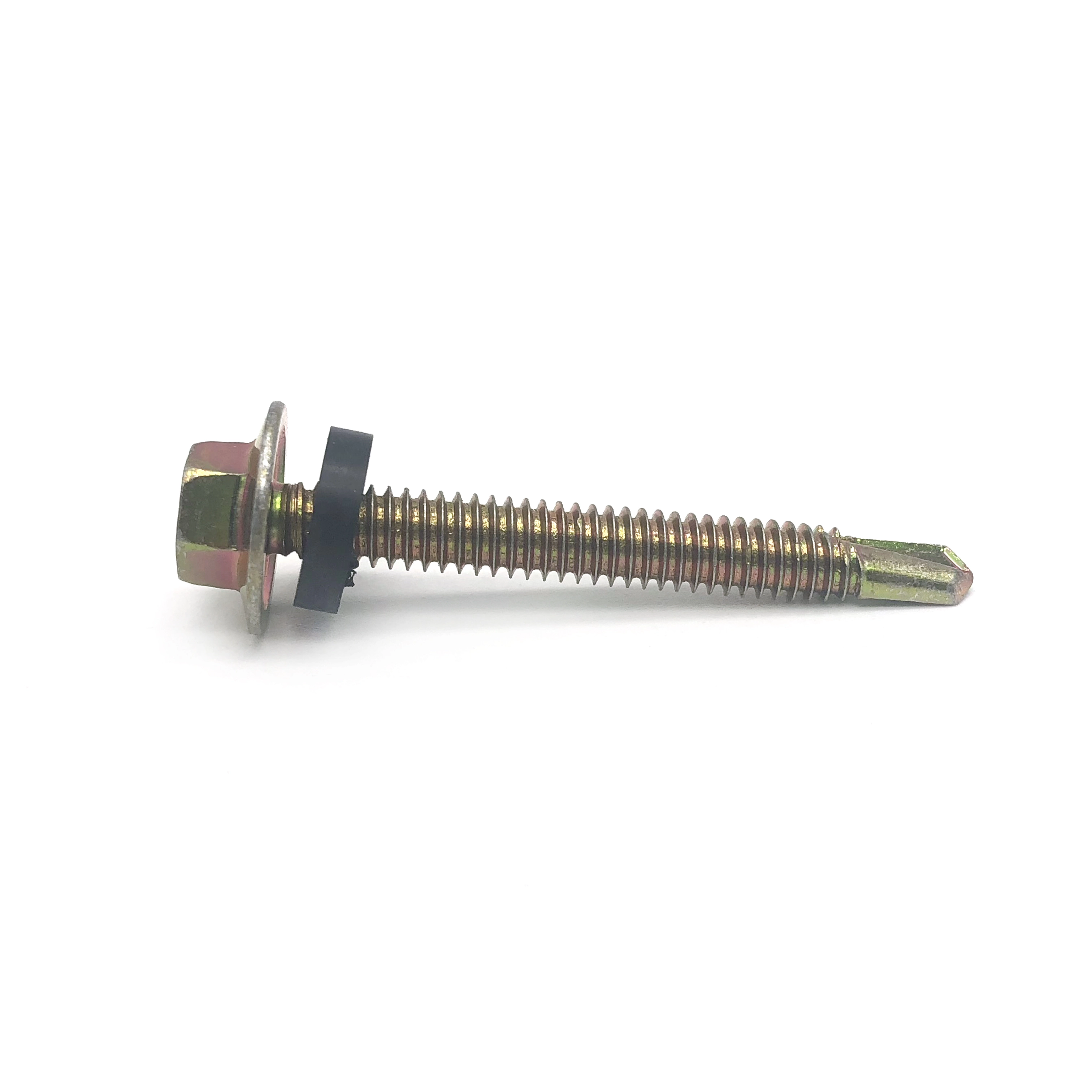 Chuanghe - China wholesale zinc plated roof screw drilling roof screw color zinc plated cheap price metal roofing screws Self drilling screw 1