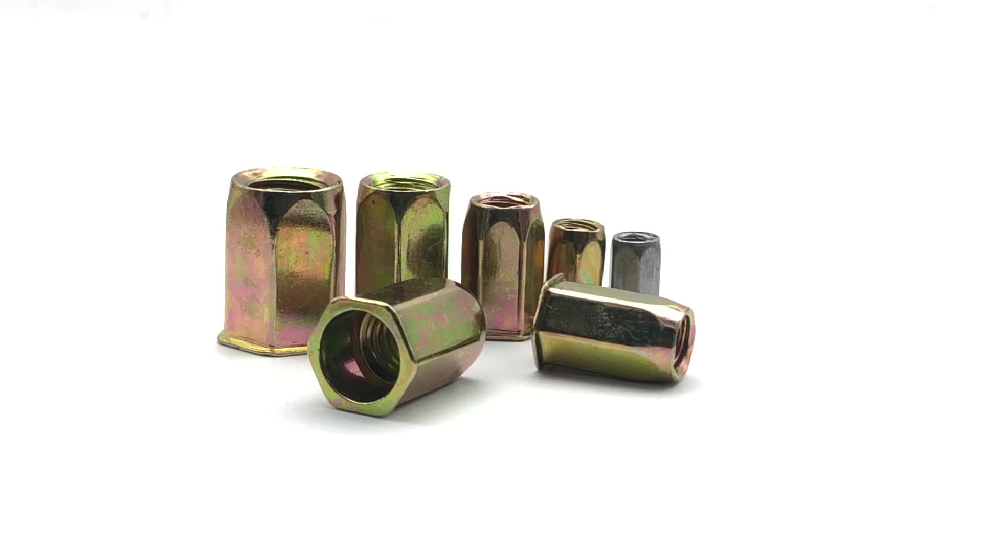 Chuanghe - Half Hexagon Rivet Nuts Blind Rivet Nut with Countersunk Head Carbon Steel Stainless Steel rivet nut 2