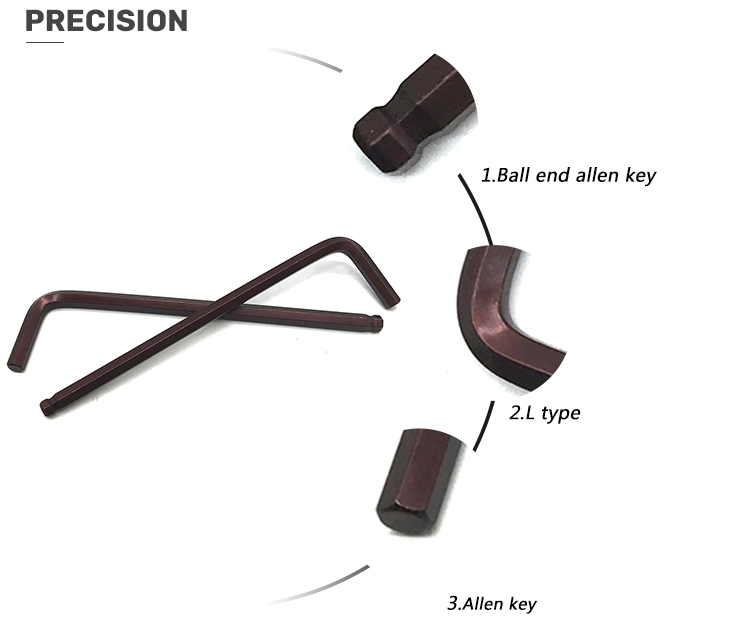 Chuanghe - High quality Alloy steel Allen Hex key L Wrench customize service allen waench 8