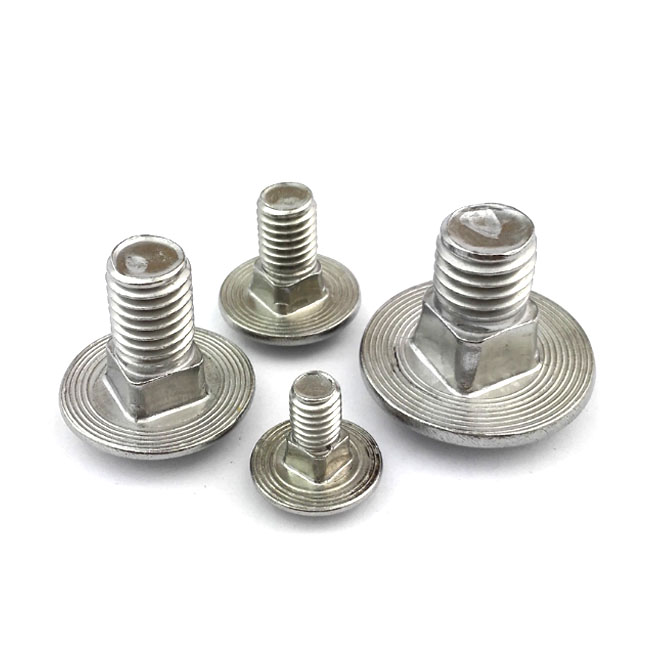 Chuanghe - China custom Grade 8.8 10.9 Bolt Din 603 607 605 ASME m8 m14 m16 Bolt And Nut Square Neck Mushroom Round Head Carriage Bolt Carriage bolt 4