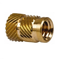 Chuanghe - Copper nut Brass Knurled Round Head Insert Nut for PCB and plastic M3 M4 M5 M6 thread insert 5