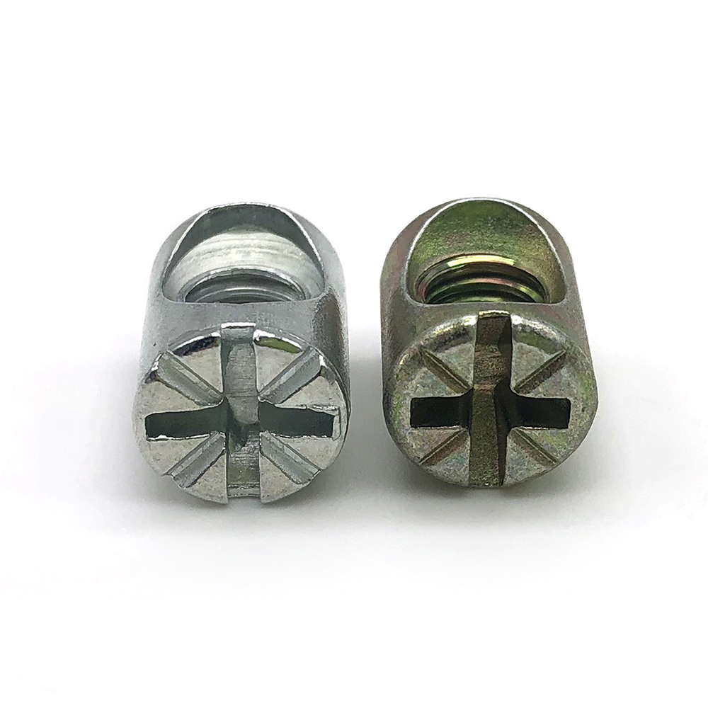 Chuanghe - Furniture Fasteners carbon Steel Cylinder philips slotted head cross dowel hole barrel Nut Sleeve nut 3