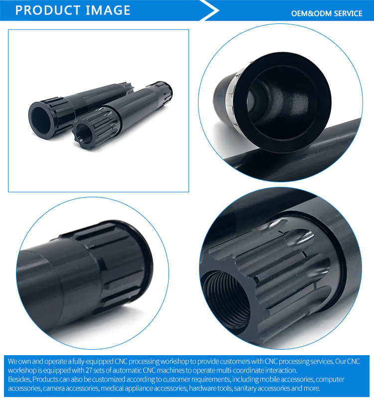 Chuanghe - Custom Aluminum Shaft M12 Bicycle Crank Spindle cnc part 8