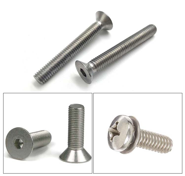 Chuanghe - Manufacture brass Cross m3 m3.5 Machine Screw Flat Head screw 9