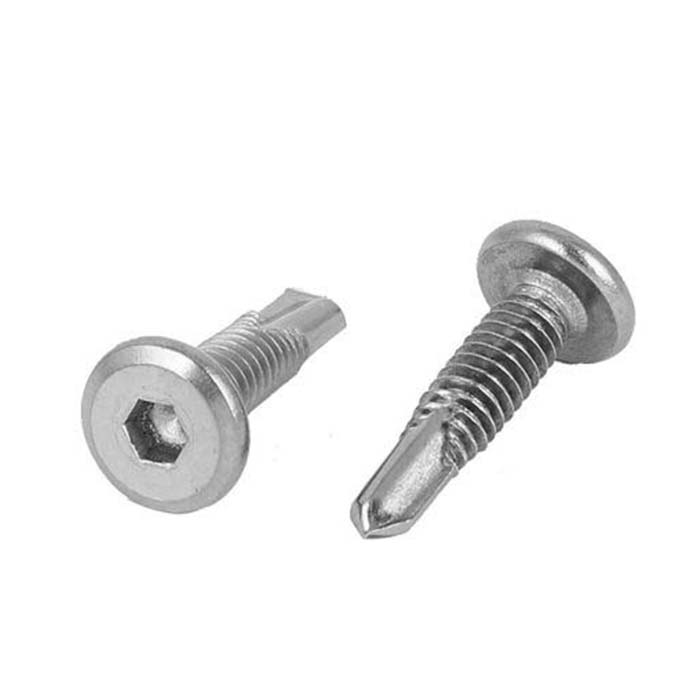 Chuanghe - China wholesale Pan Head Square Driver self drilling screw Self drilling screw 4