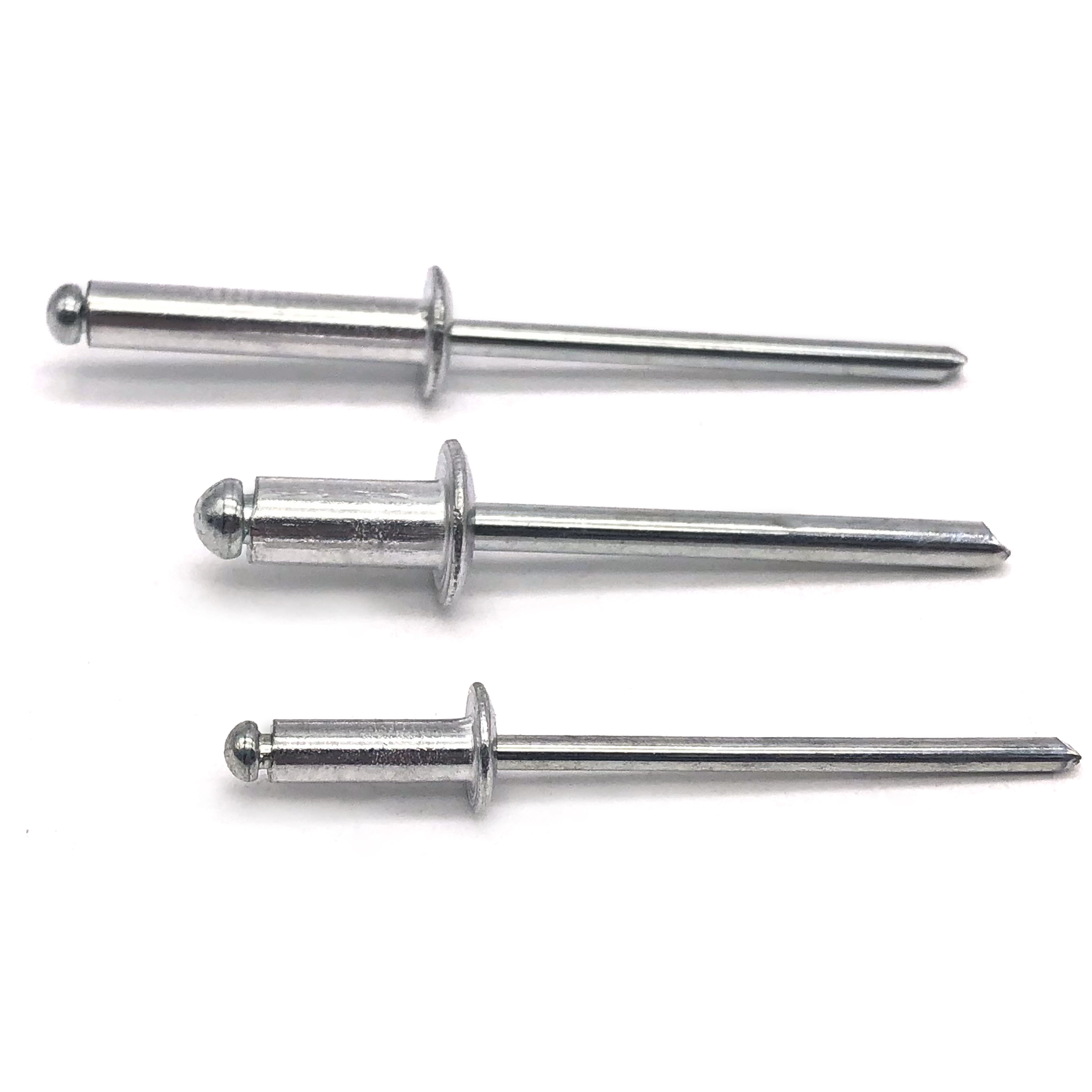 Chuanghe - China custom waterproof galvanized color aluminum aircraft blind pop rivet double countersunk head threaded open end blind rivet blind rivet 1