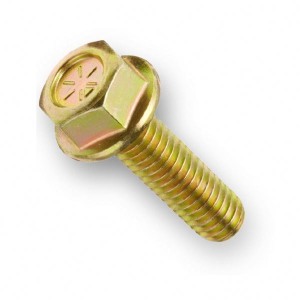 Chuanghe - China wholesale DIN6921 Yellow Zinc plated hexagon Flange Bolt and nut hex head flange bolt flange bolts 7