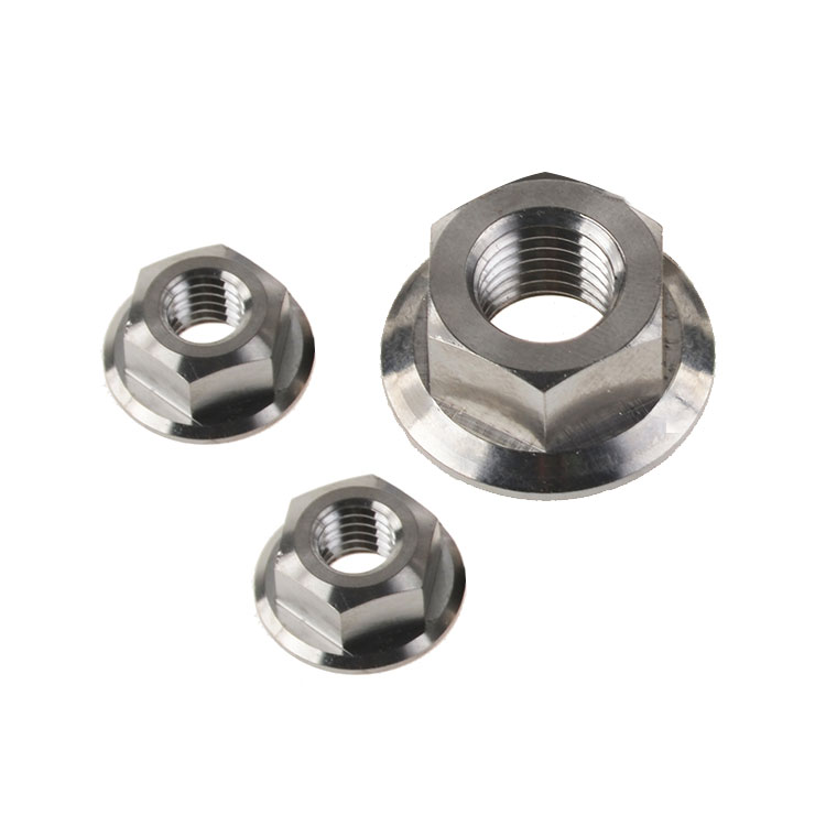 Chuanghe - DIN6331 Hex Flange Nut High Strength flange nuts C1035 with heat treatment flange nut 5