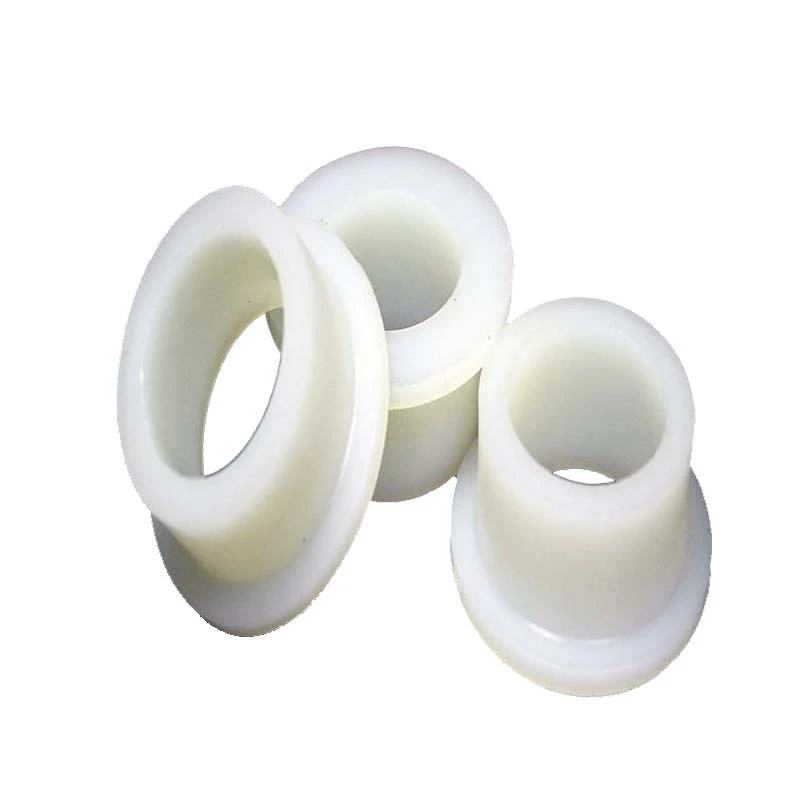 Chuanghe - Custom Nylon bearing sleeves shoulder Bushing Plastic Flange Bushing Bushing 1