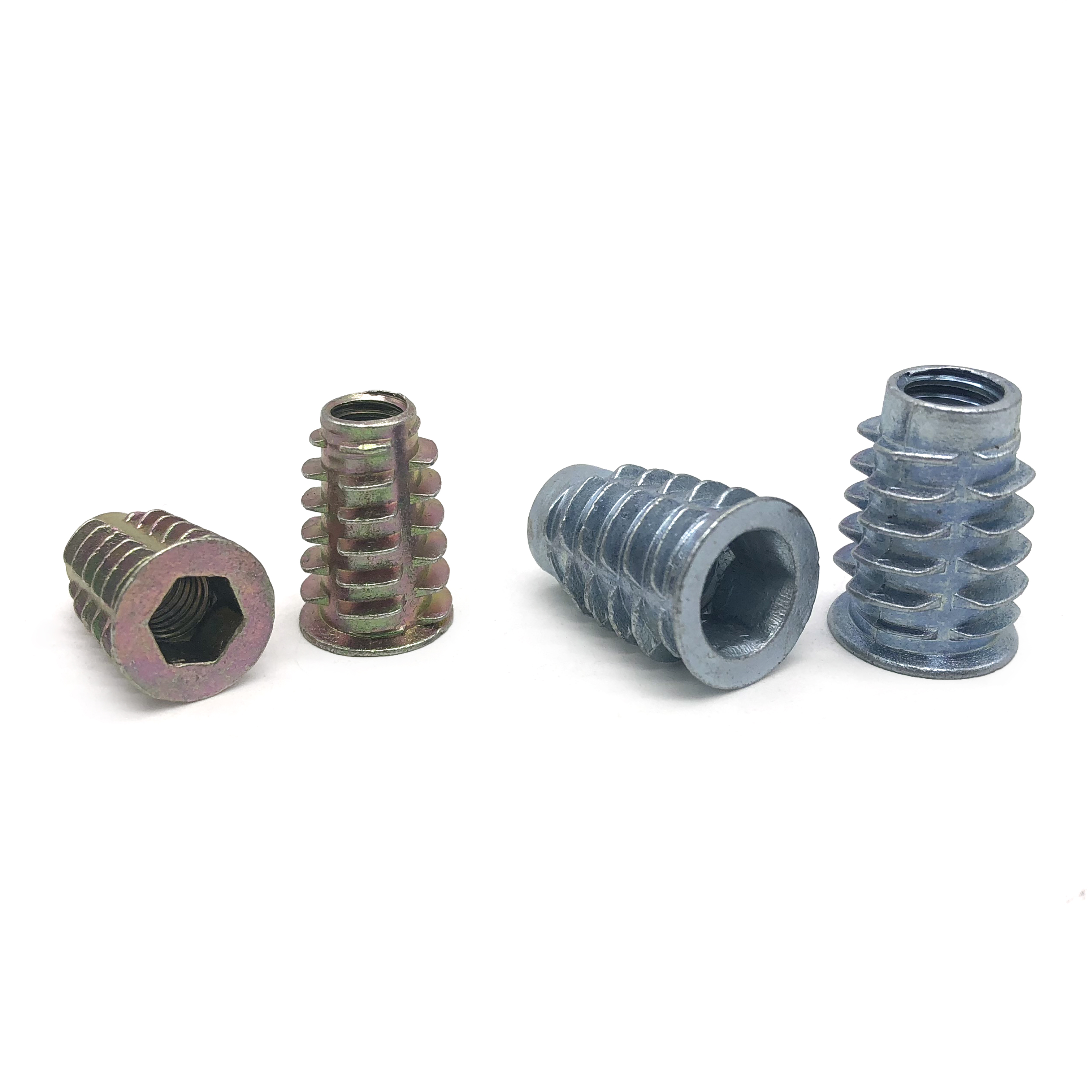Chuanghe - Nut Inserts Assortment Furniture Screw in Nut Threaded Wood Inserts Bolt Fastener Connector Hex Socket thread insert 4