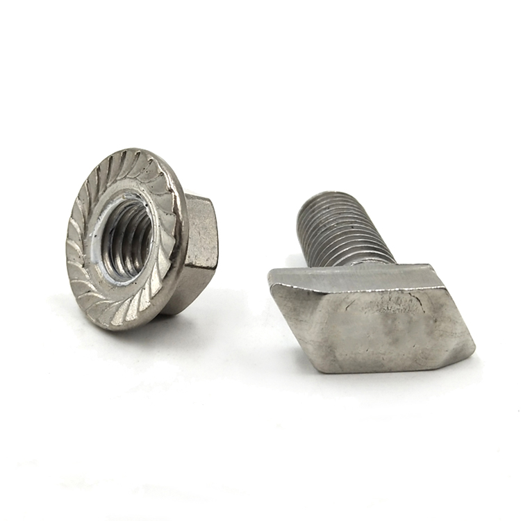 Chuanghe - Customized M6 M8 M10 T-BoltsCarbon Steel galvanized Hammer Head Bolts T Bolts t bolts 10