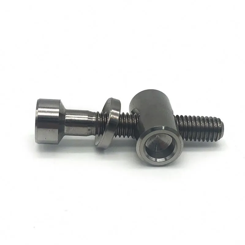 Chuanghe - China Factory M5 Titanium Alloy Bicycle seat Post Washer nut bolt Set bicycle screw 1