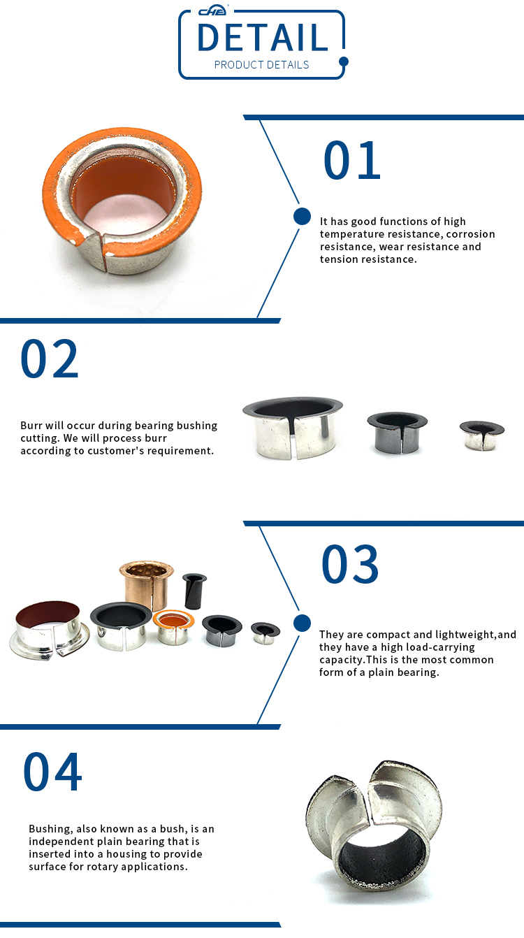 Chuanghe - China wholesale custom metal aluminum electric motor shaft bushing reducer automotive oilless sleeve spring bushing bearing Bushing 9