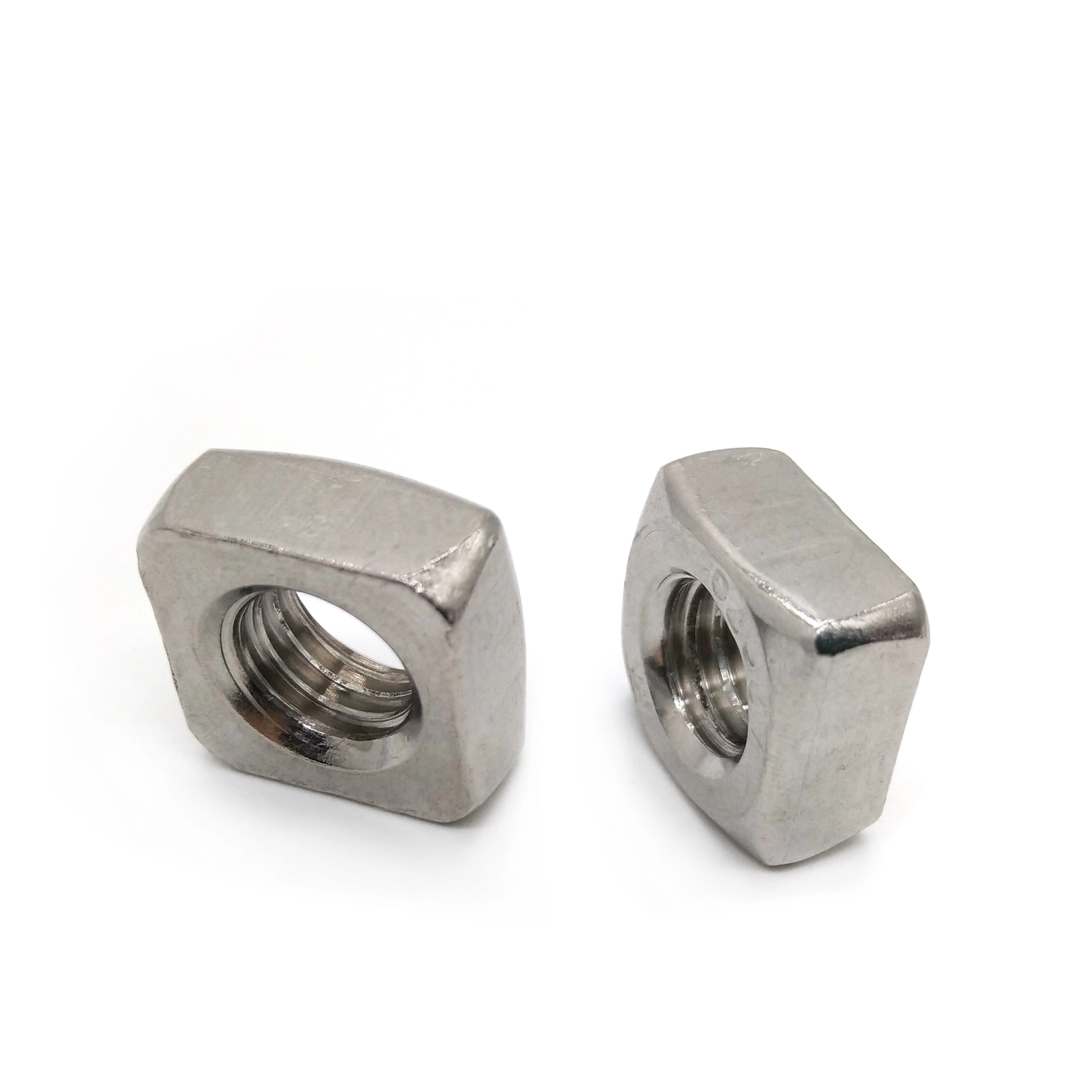 Chuanghe - China wholesale zinc plated DIN557 stamping torque thread lock bolt and nut M3 M5 M6 M8 carbon steel Stainless steel Square Nuts square nut 1