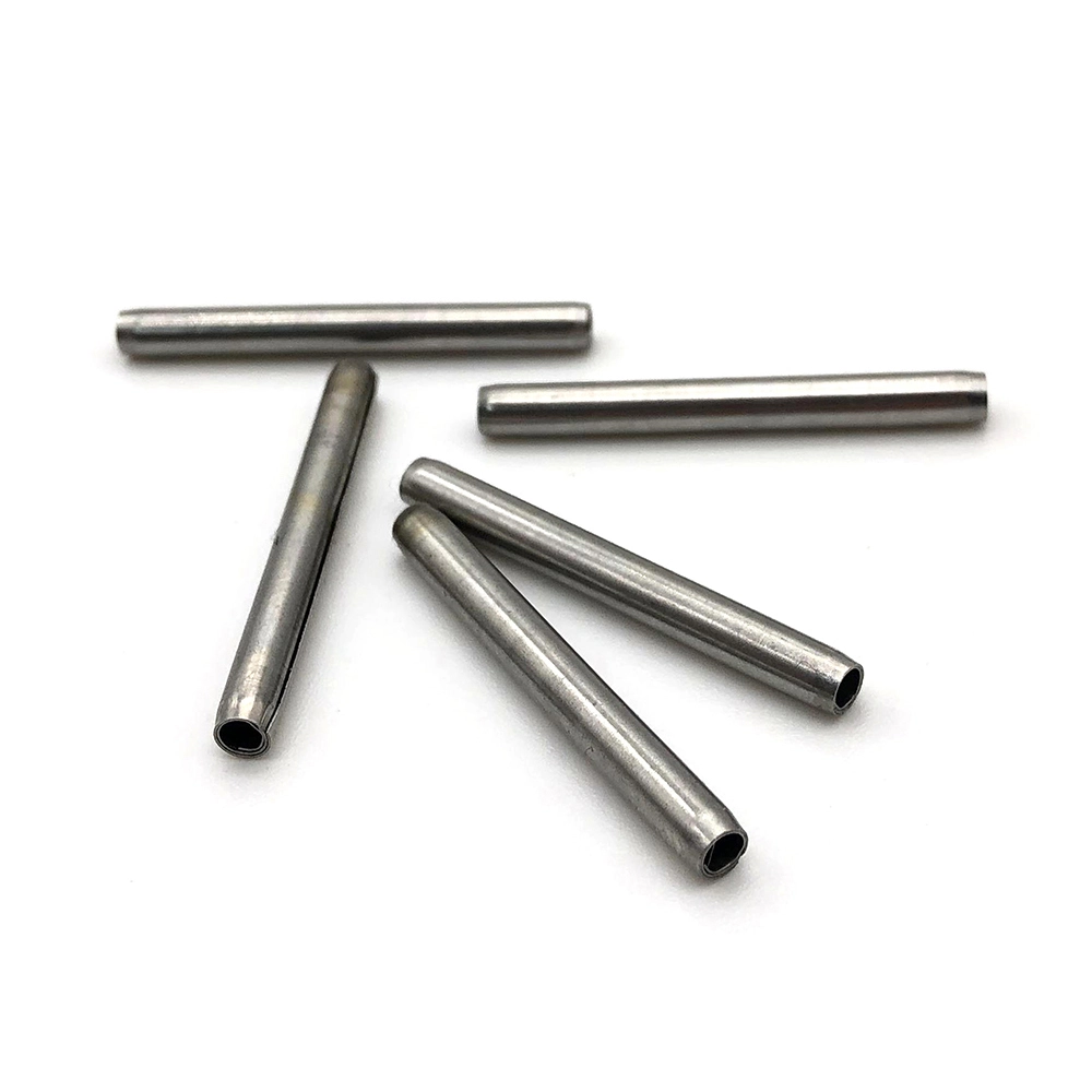 Chuanghe - Customized high quality DIN7343 ISO8750 stainless steel spring steel coiled spring pin spring pin 1