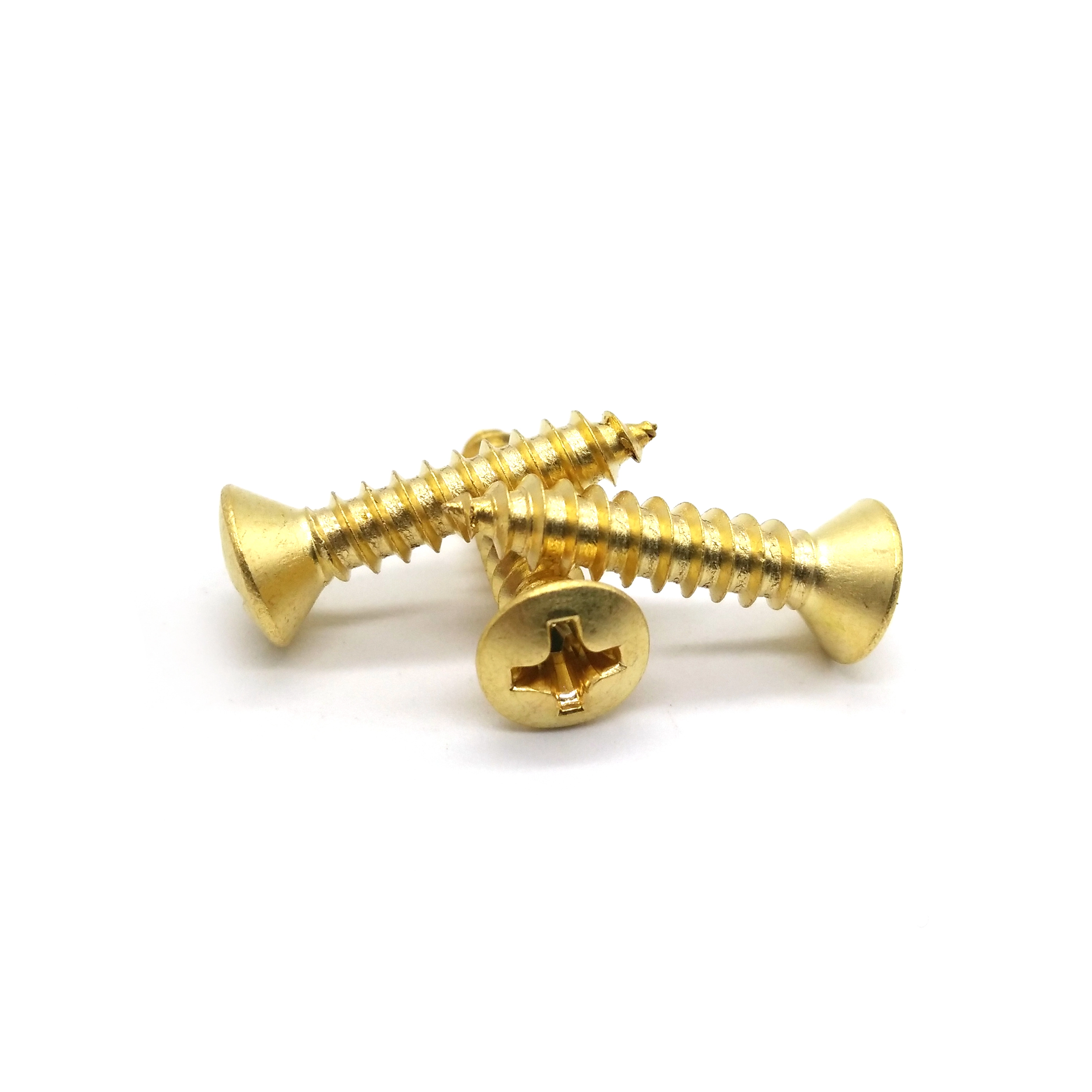 Chuanghe - phillips pan head screw m5 m6 cross recessed Brass Pan Head Self Tapping Screw Self-tapping screw 1