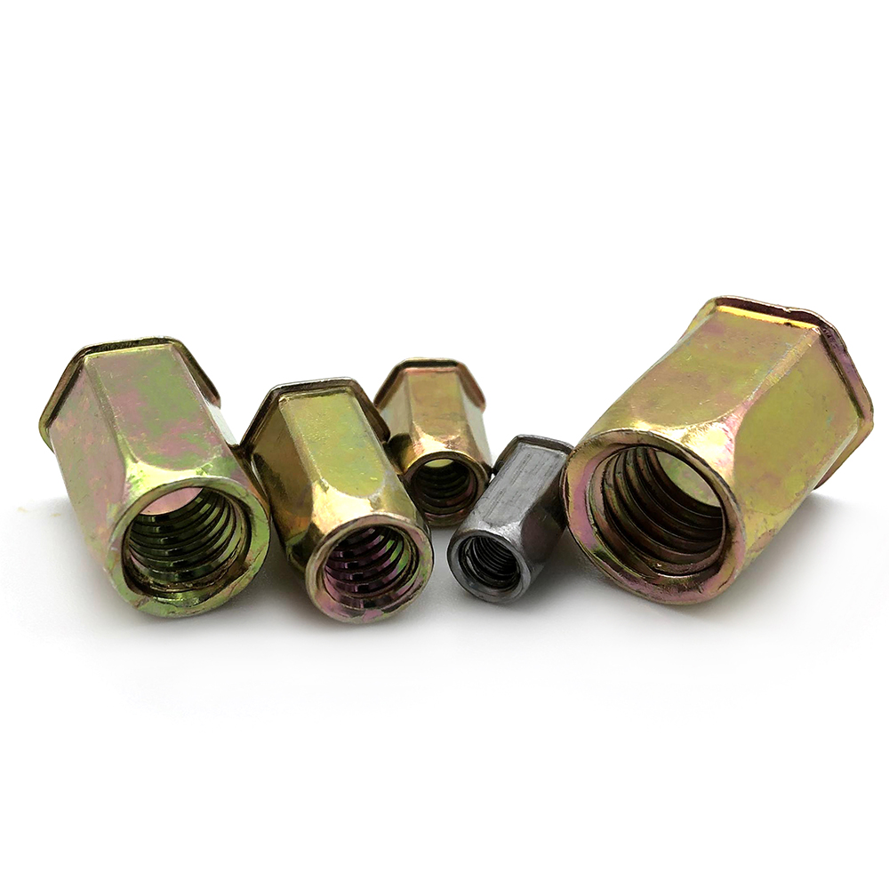 Chuanghe - Half Hexagon Rivet Nuts Blind Rivet Nut with Countersunk Head Carbon Steel Stainless Steel rivet nut 7