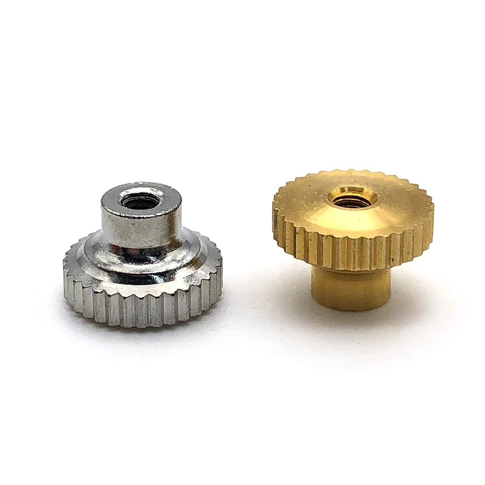 Chuanghe - DIN467 Knurled thumb Nut M1 M1.2 M1.4 M1.6 M2 M2.5 M3 M4 M5 M6 M8 10mm Stainless carbon steel fasteners thumb nut 1