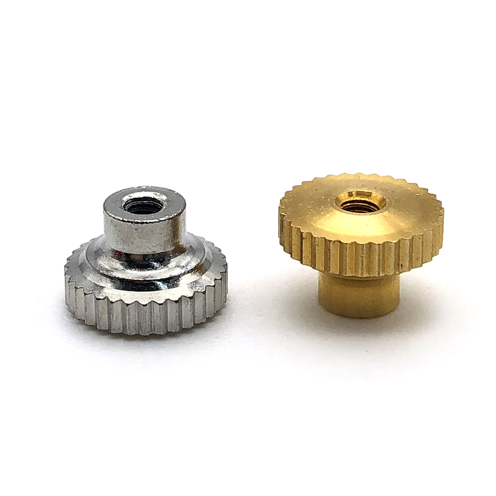 Chuanghe - DIN467 Knurled thumb Nut M1 M1.2 M1.4 M1.6 M2 M2.5 M3 M4 M5 M6 M8 10mm Stainless carbon steel fasteners thumb nut 8