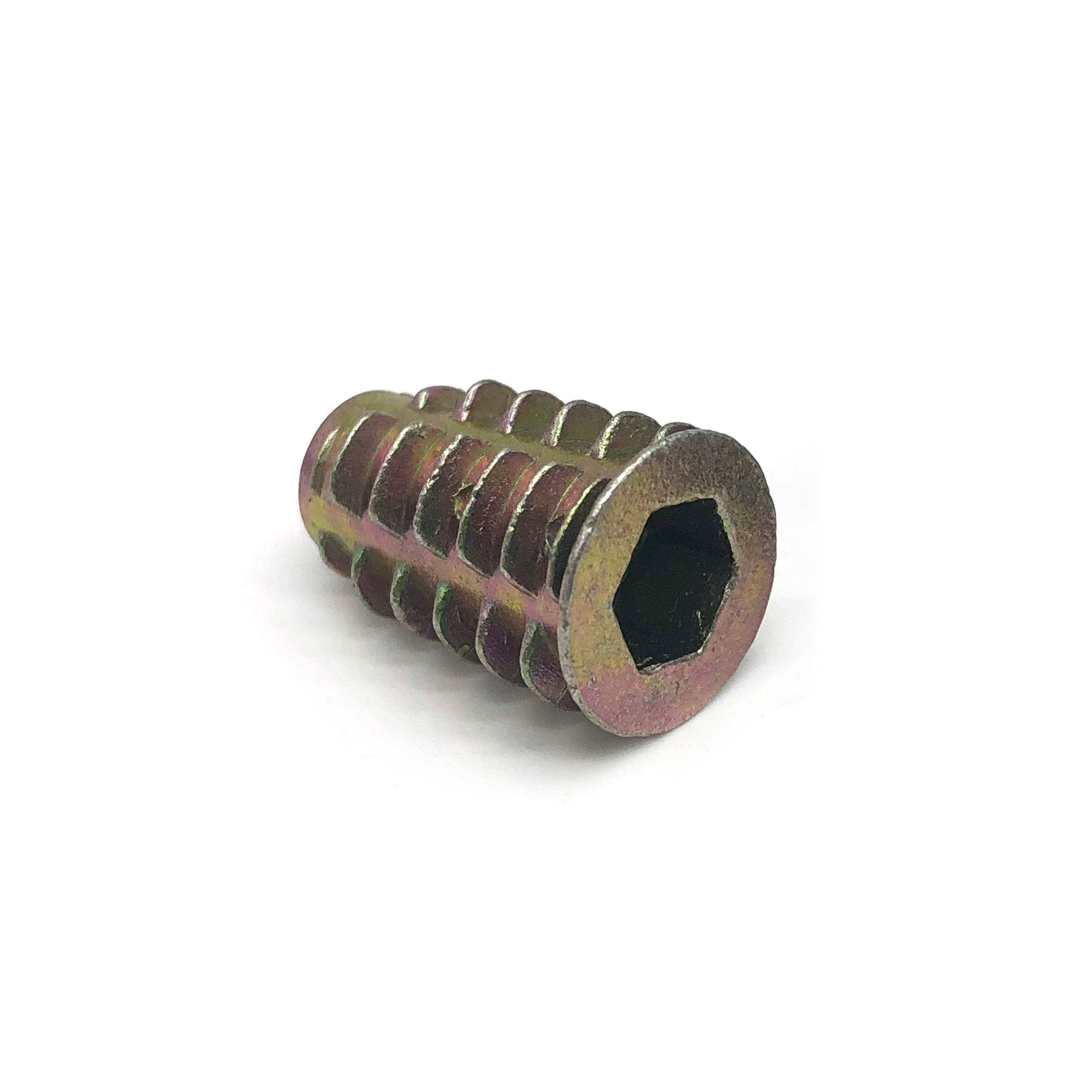 Chuanghe - M4 M5 M6 M8 M10 Zinc Alloy Thread For Wood Insert Nut Flanged Hex Drive Head Furniture Nuts thread insert 3