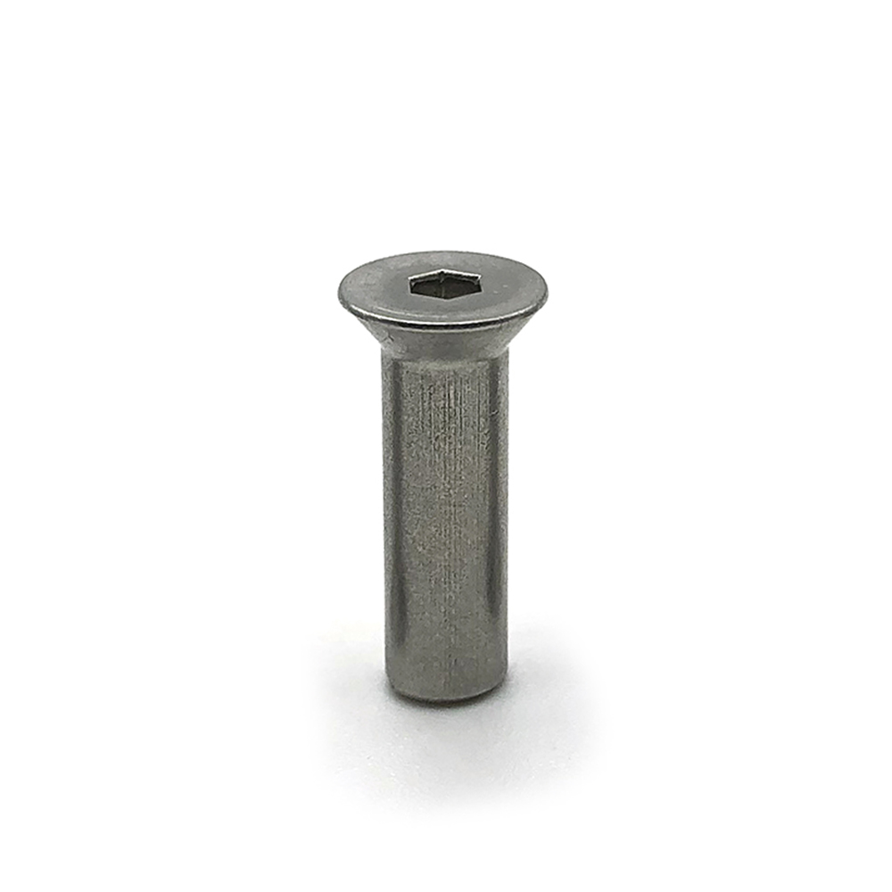 Chuanghe - China wholesale M6 Black Silver Nickel Hex Socket Allen Hex Socket Flat Head Sleeve Barrel Nut Sleeve nut 4