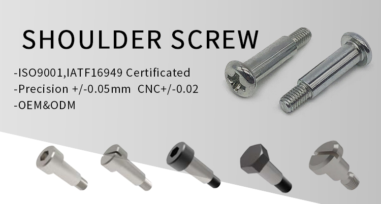 Chuanghe - Custom M5 M6 M8 Soccket Low Head Shoulder Bolt Screw Shoulder screw 9