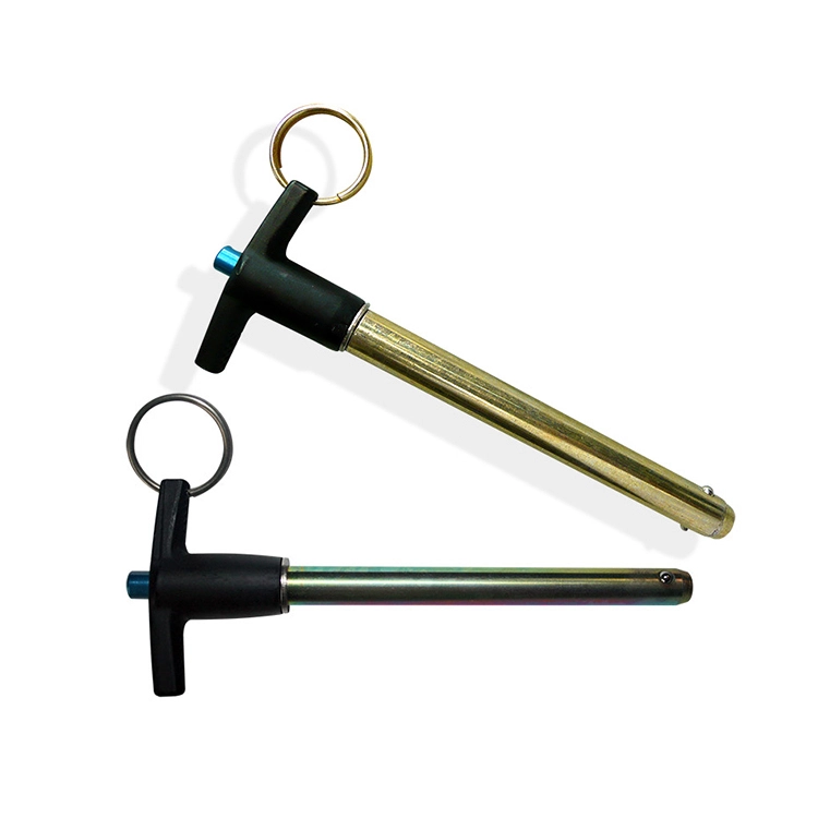 Chuanghe - China wholesale custom precision stainless steel 304 T Type handle quick release Zinc Plated 10mm cylinder safety ball lock pin lock pin 1