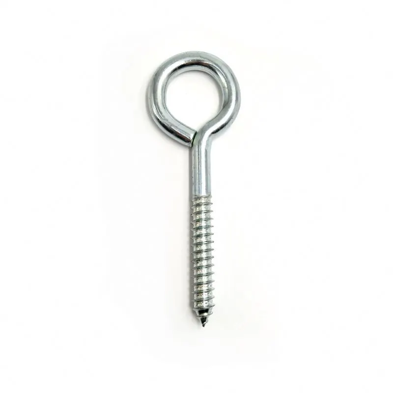 Chuanghe - Made in China zinc plated carbon steel 360 welded hook eye screw with wood thread Eye screw 1