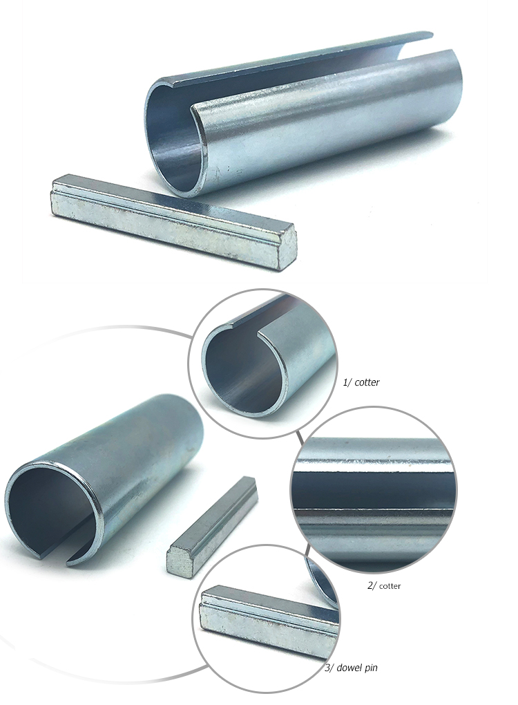 Chuanghe - Carbon Steel Black Slotted Spring Tension Pins Dowe Roll Pin spring pin 8