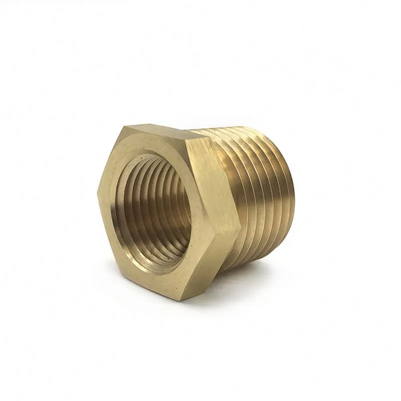 Chuanghe - High quality CNC Brass Small Metal Hollow Mechanical Parts Pipe fittings 1