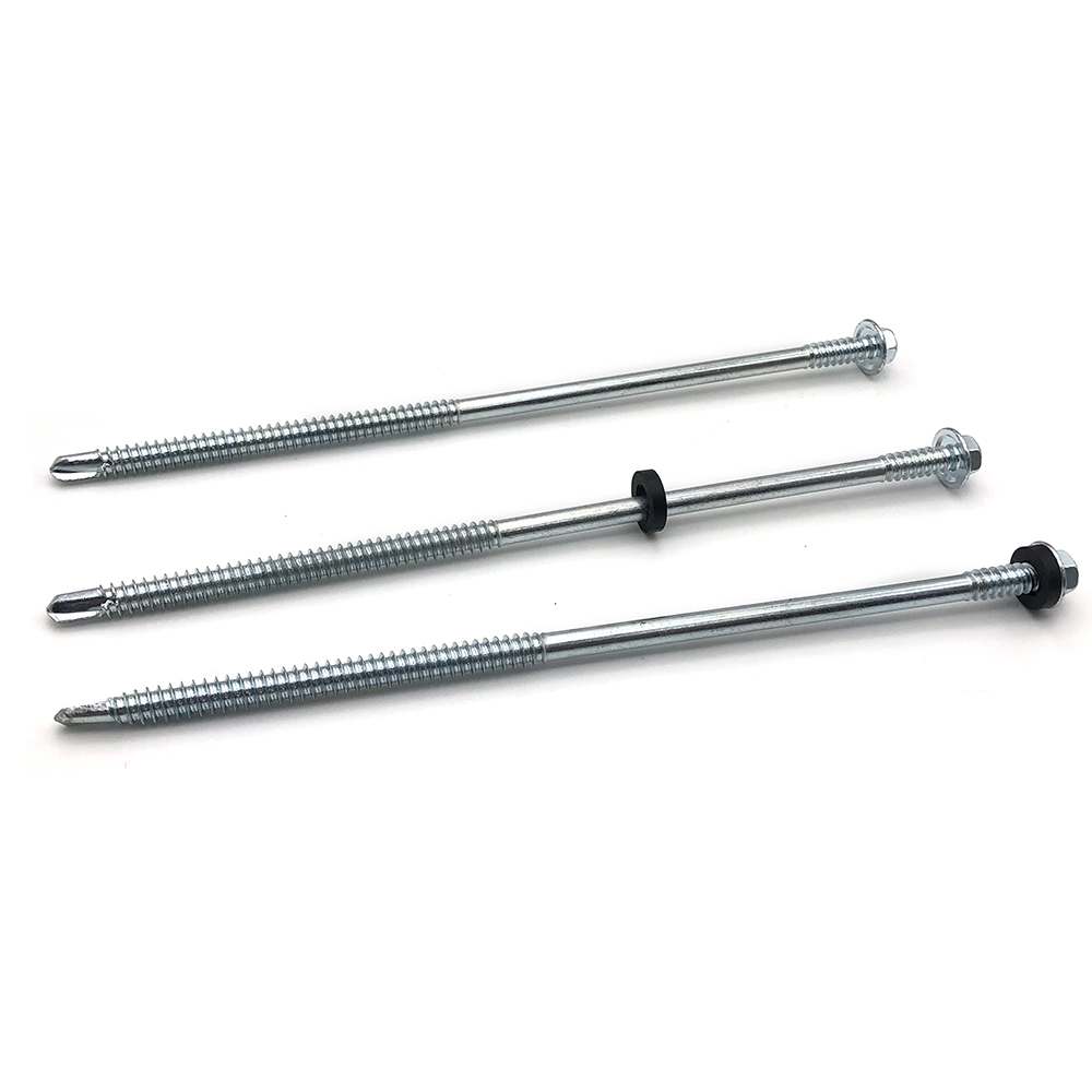 Chuanghe - China Wholesale Metal Wood Zinc Concrete Stainless Steel Hex Head Rubber Washers Roofing Screw Self Drilling Tapping Screw Self drilling screw 3