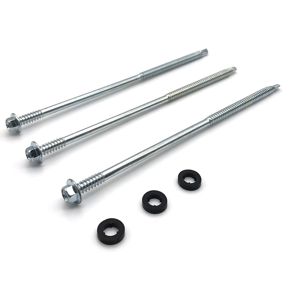 Chuanghe - China Wholesale Metal Wood Zinc Concrete Stainless Steel Hex Head Rubber Washers Roofing Screw Self Drilling Tapping Screw Self drilling screw 5