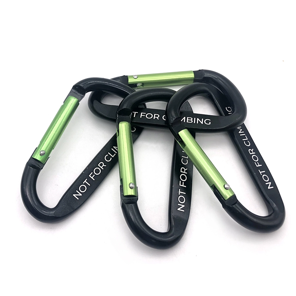 Chuanghe - China wholesale cheap colourful key chains carabiner black aluminum carabiner hook Carabiner 1